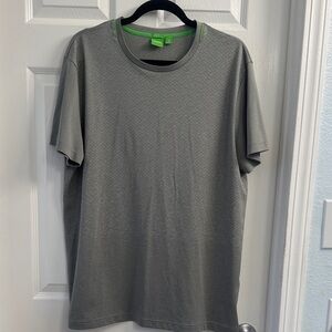 Boss Gray Short Sleeve Tee